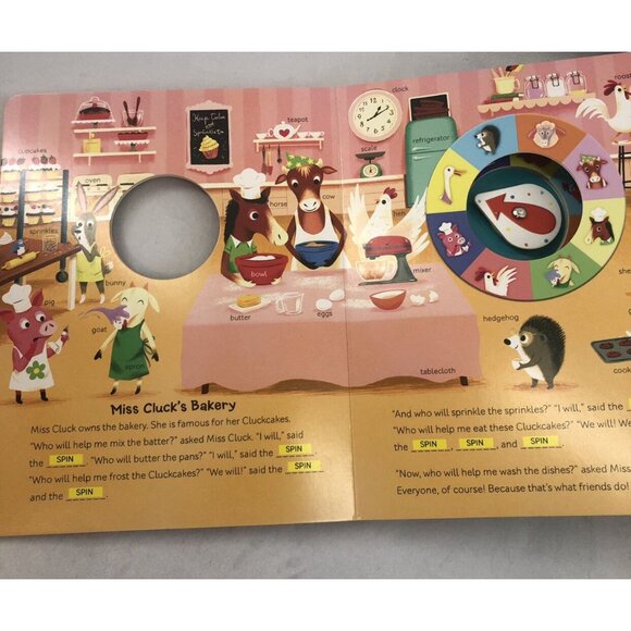 Silly Animal Stories Spin A Story Board Book - Picture 6 of 6